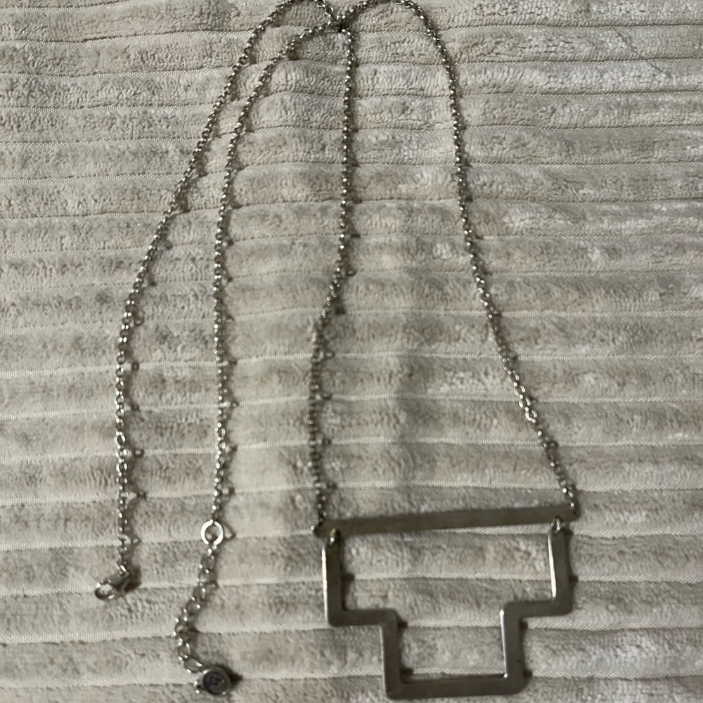 Silpada Sterling Silver Geometric Necklace